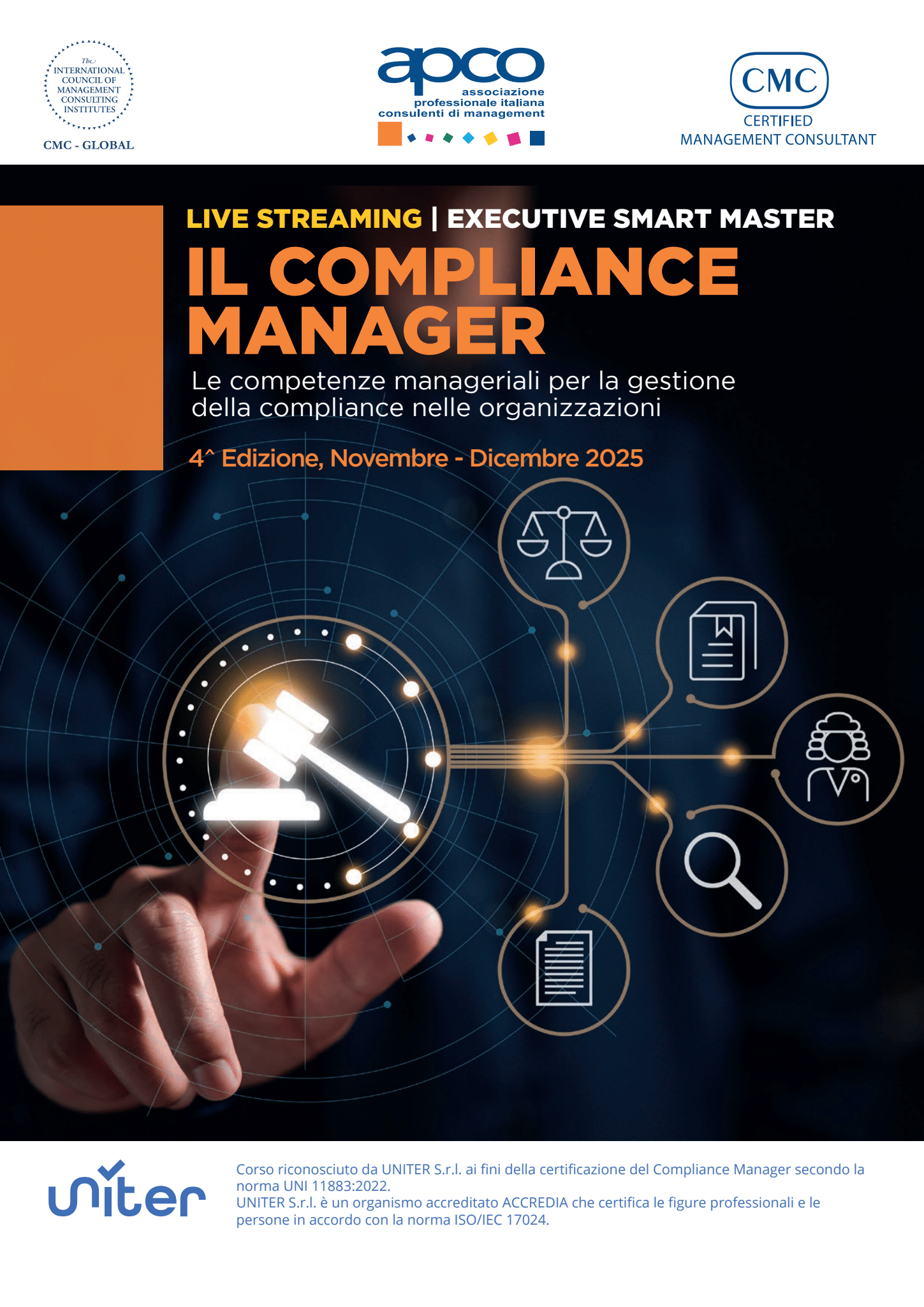 La leadership formativa di CMG nei Moduli 3 e 4 del Master ESM per Compliance Manager